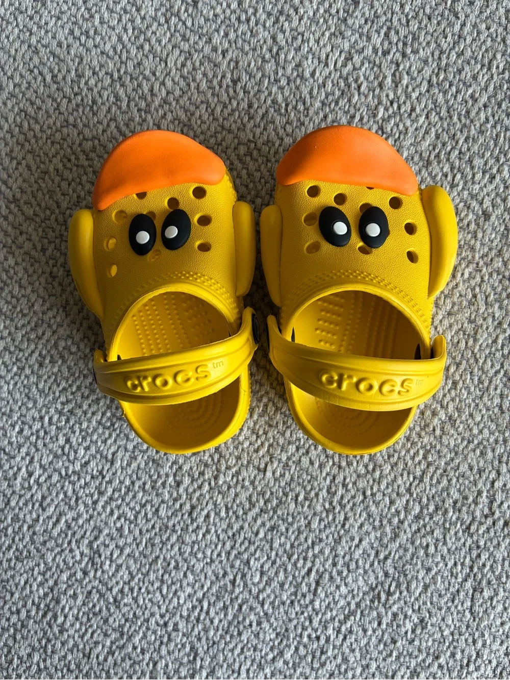 Crocs Littles LAM Rubber Ducky Clog C2/C3 Yellow 210025 Toddler